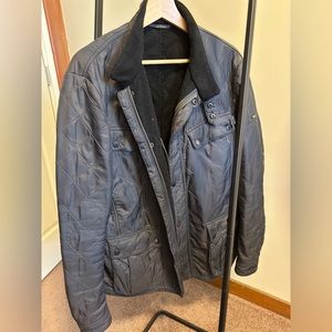 Barbour large quilted jacket - Moto cut